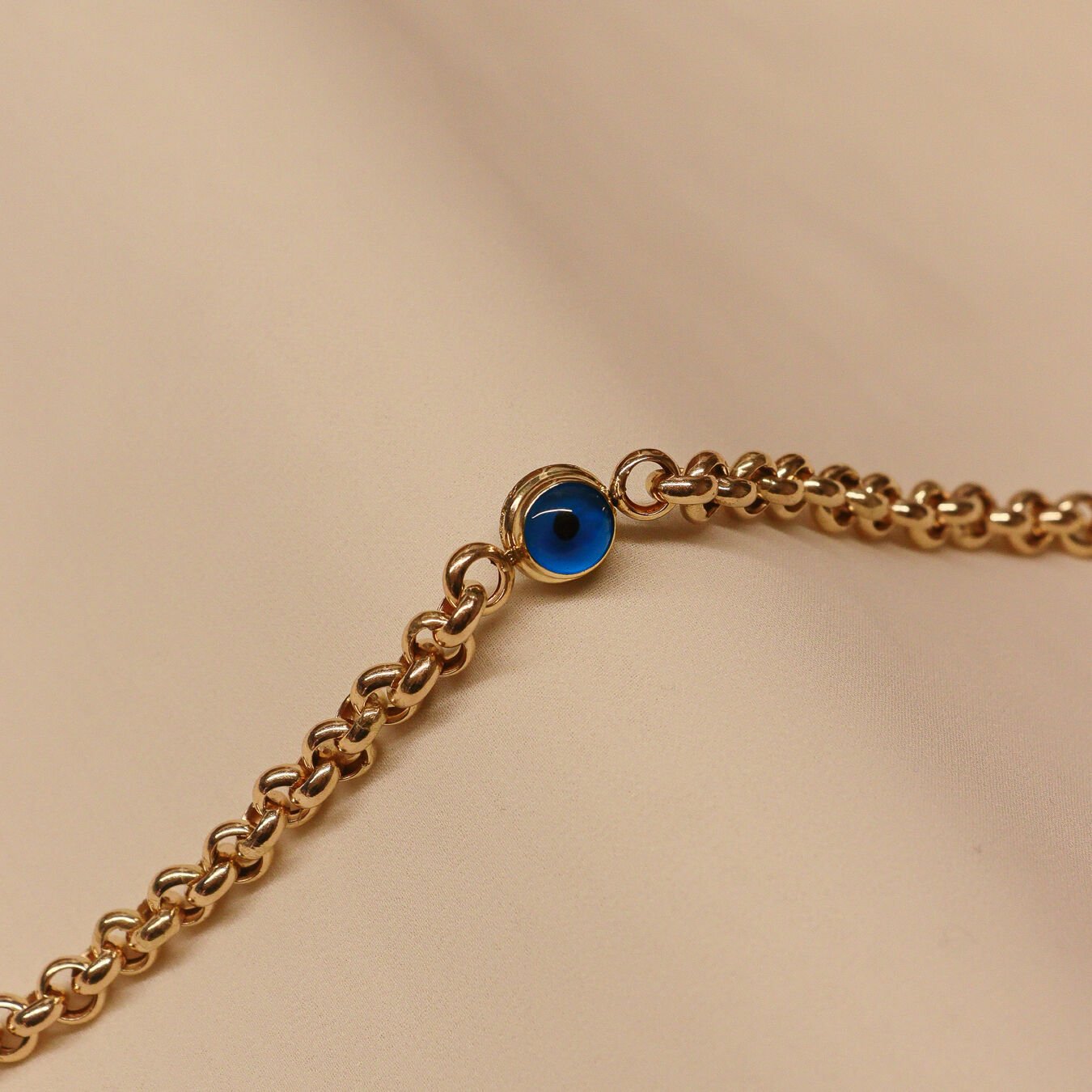 Tek Sosyete Gözlü Modern Bileklik