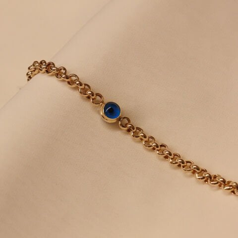 Tek Sosyete Gözlü Modern Bileklik