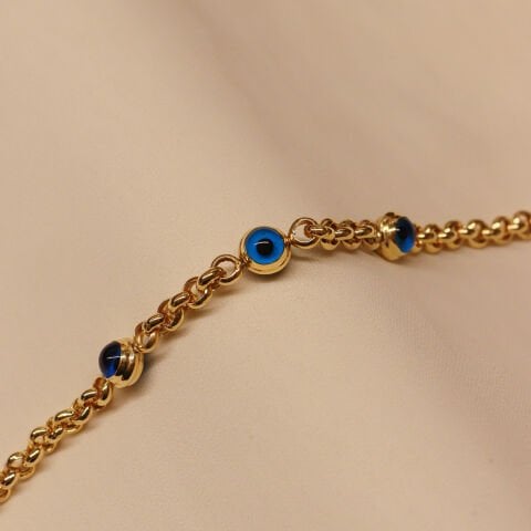 Üç Sosyete Gözlü Modern Bileklik