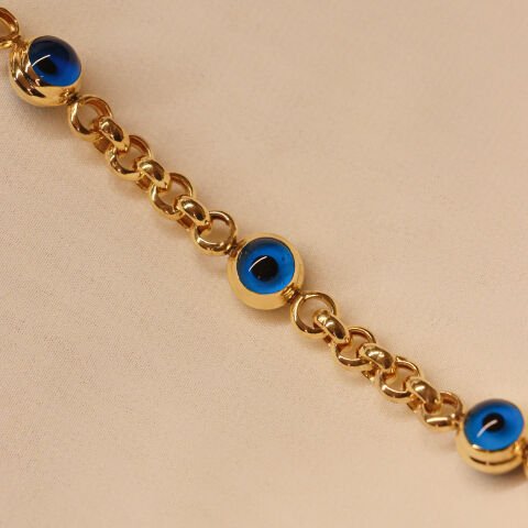 Üç Sosyete Gözlü Modern Bileklik