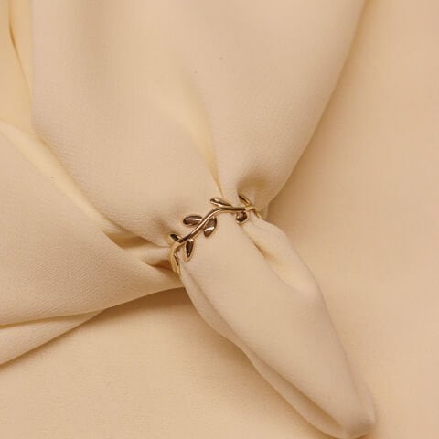 Zeytin Dalı Minimal Yüzük