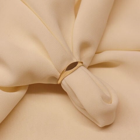 Elips Plaka Modern Yüzük