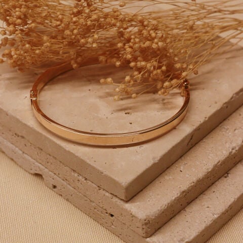 4 Mm Rose Sade Modern Kelepçe