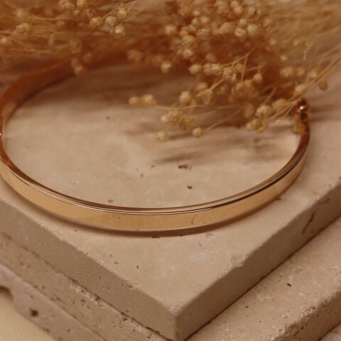 4 Mm Rose Sade Modern Kelepçe