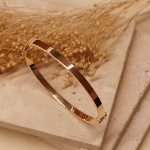 4 Mm Rose Sade Modern Kelepçe