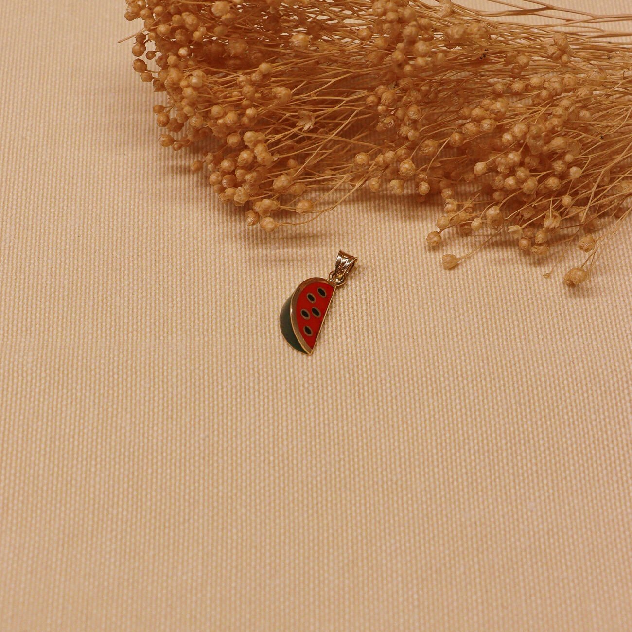 Karpuz Minimal Kolye Ucu