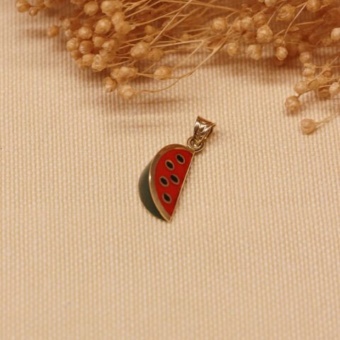 Karpuz Minimal Kolye Ucu