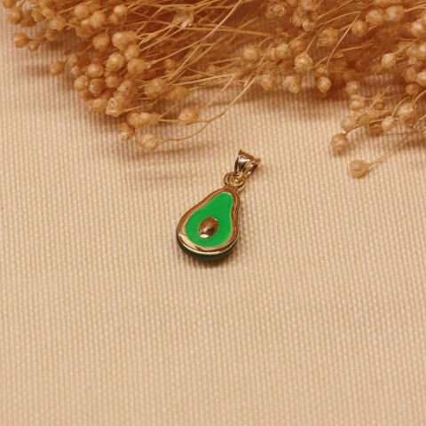 Avakado Minimal Kolye Ucu