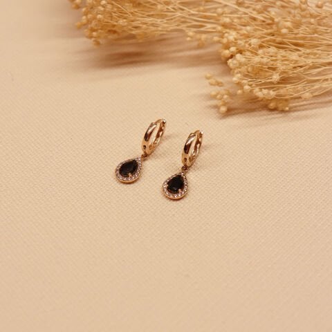 Safir Sallantılı Küpe