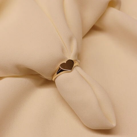 Kalp Şövalye Modern Yüzük