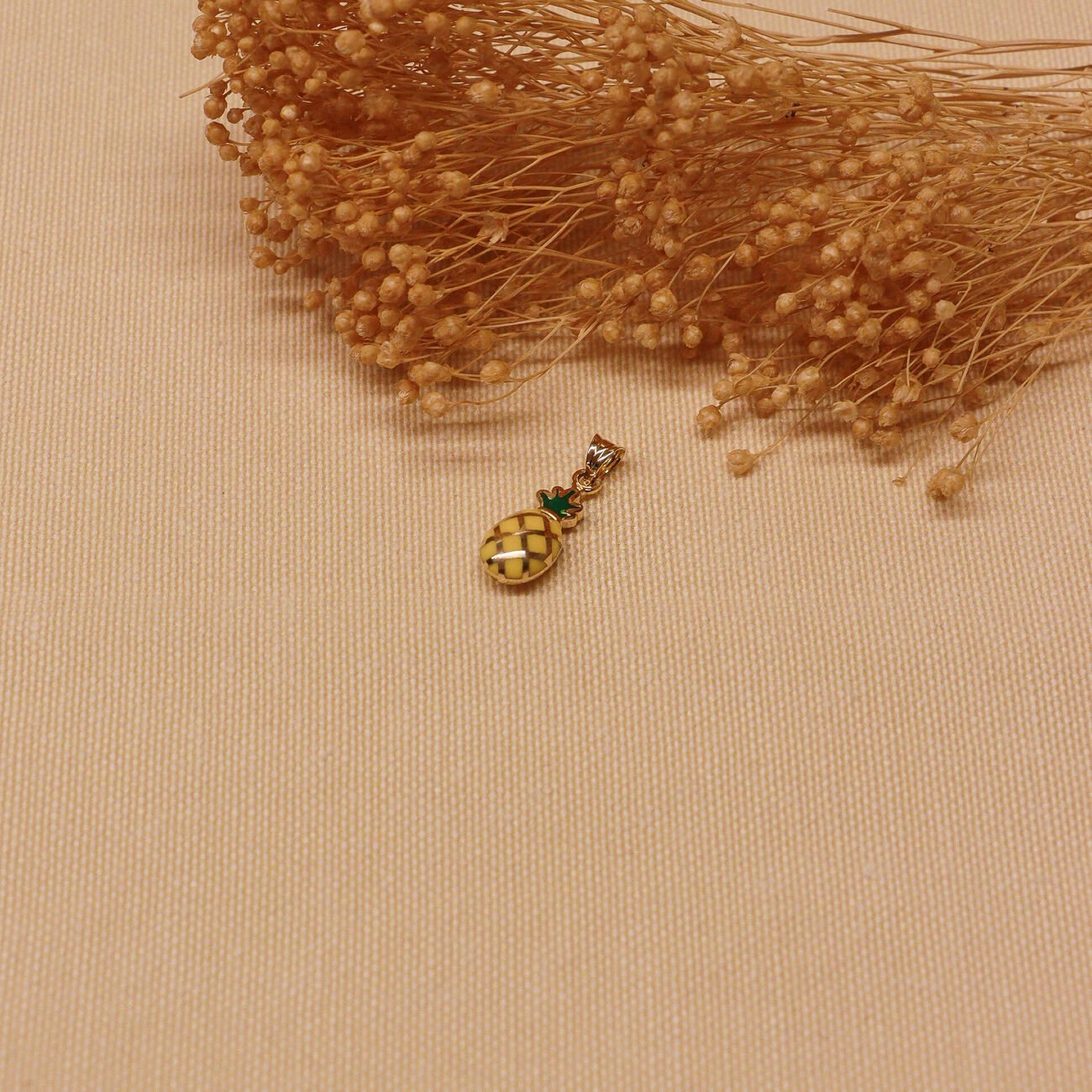 Ananas Minimal Kolye Ucu