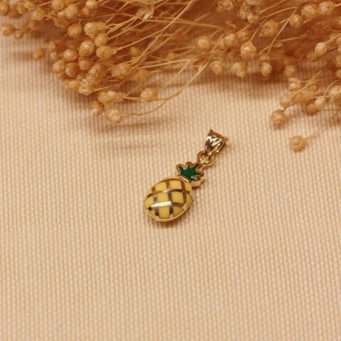 Ananas Minimal Kolye Ucu