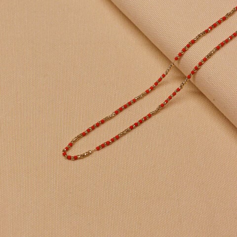 Dorika Mercan Modern Kolye