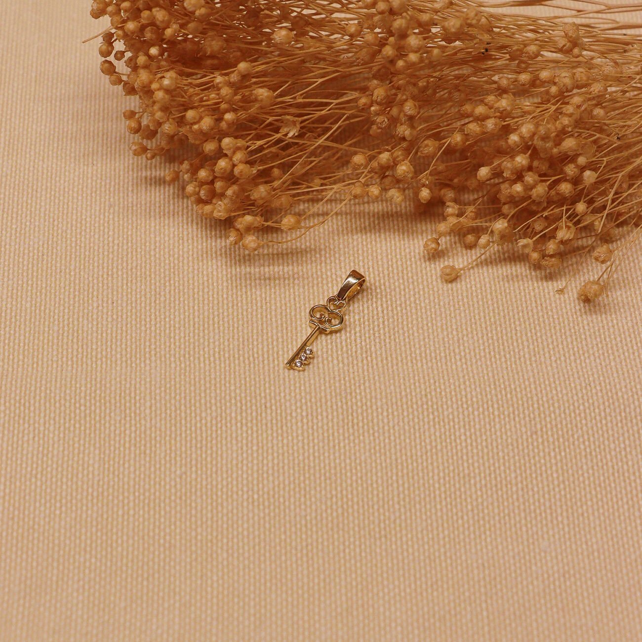 Anahtar Minimal Kolye Ucu