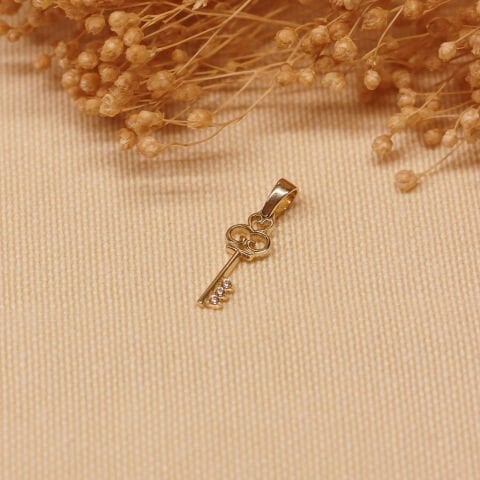 Anahtar Minimal Kolye Ucu