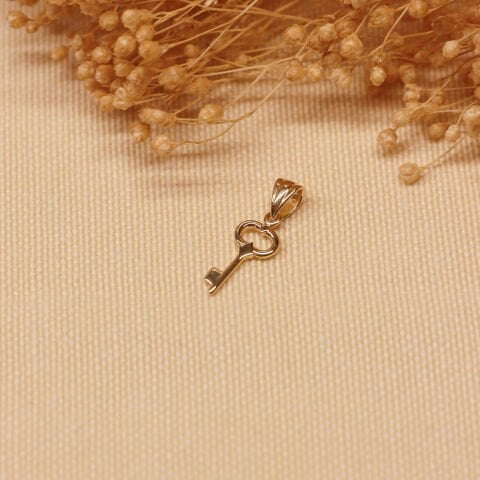 Anahtar Minimal Kolye Ucu