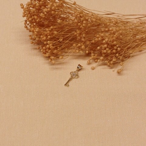 Anahtar Minimal Kolye Ucu