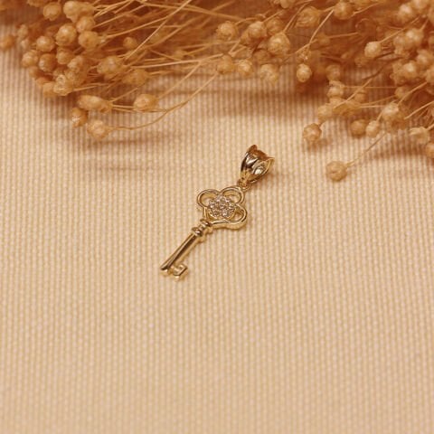 Anahtar Minimal Kolye Ucu