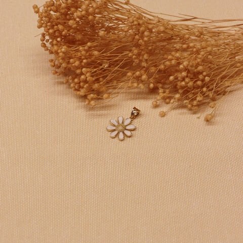 Papatya Minimal Kolye Ucu