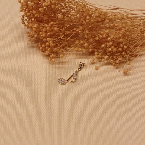 Nota Minimal Kolye Ucu