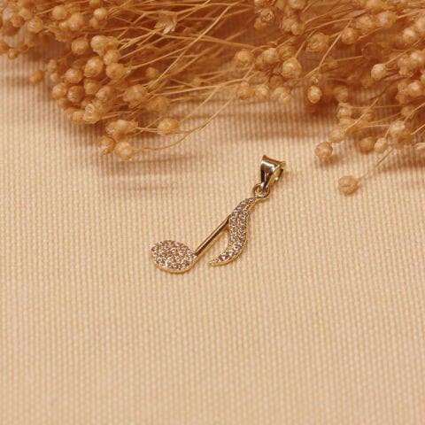 Nota Minimal Kolye Ucu