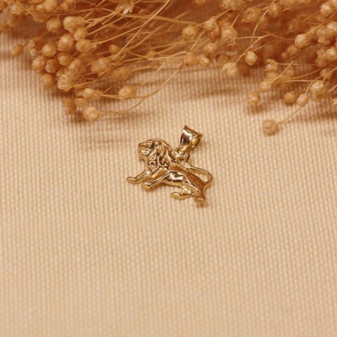 Aslan Minimal Kolye Ucu