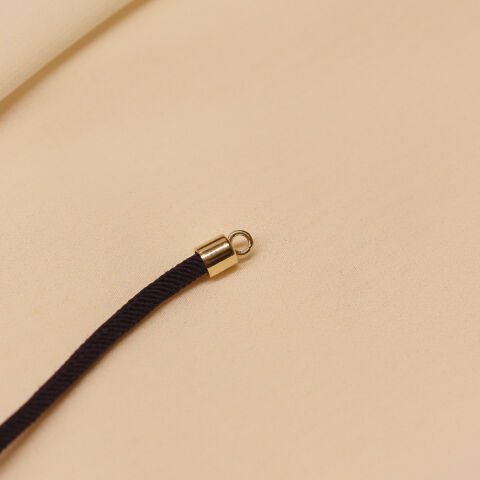 4 Mm Küp Lacivert İpli Bileklik