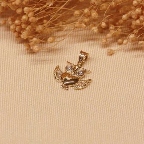 Baykuş Minimal Kolye Ucu