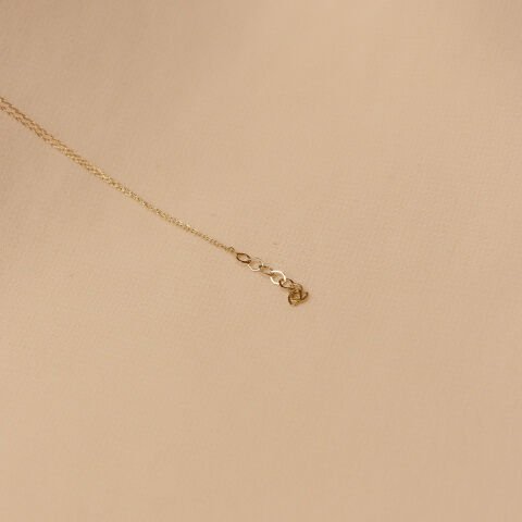 Mor Drop Minimal Bileklik