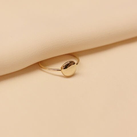 Düğme Minimal Yüzük