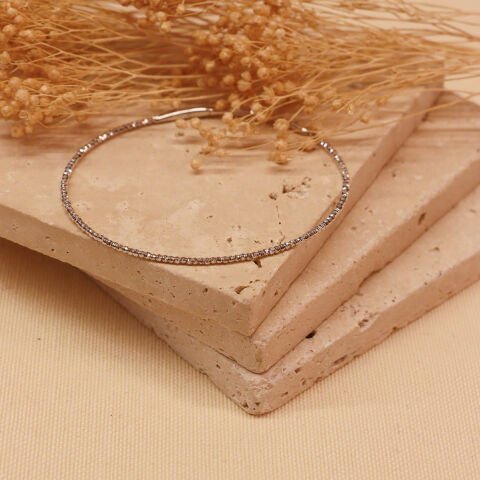 2 Mm Beyaz Dorika Minimal Kelepçe