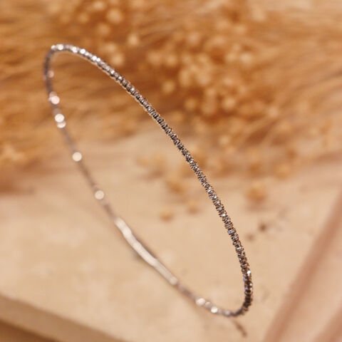 2 Mm Beyaz Dorika Minimal Kelepçe