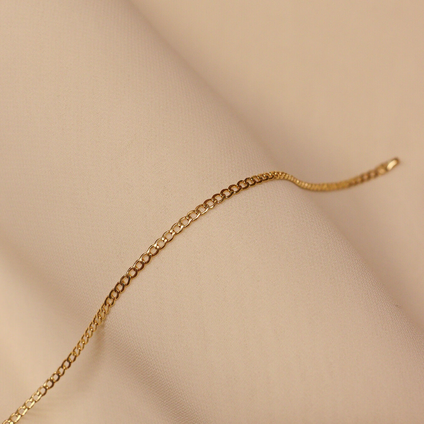 1 Mm Gurmet Zincir Minimal Bileklik