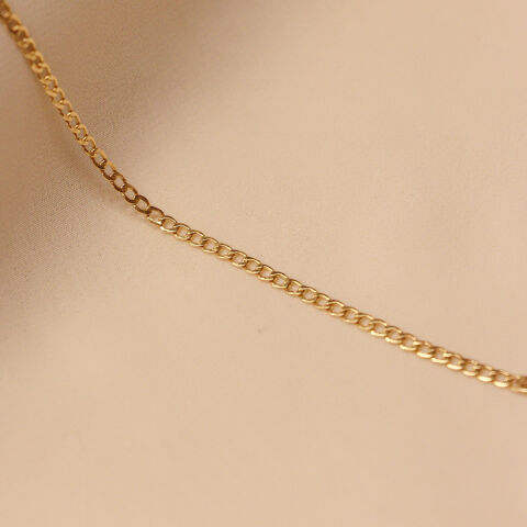 1 Mm Gurmet Zincir Minimal Bileklik