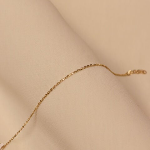 1 Mm Forse Zincir Minimal Bileklik
