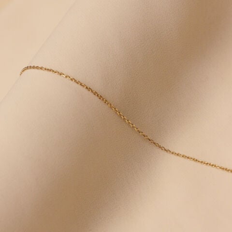 1 Mm Forse Zincir Minimal Bileklik