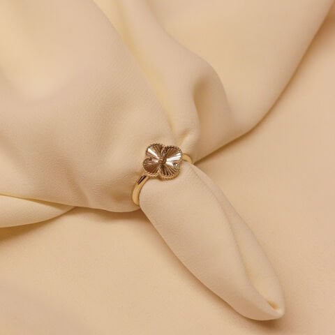 Kalemli Yonca Modern Yüzük