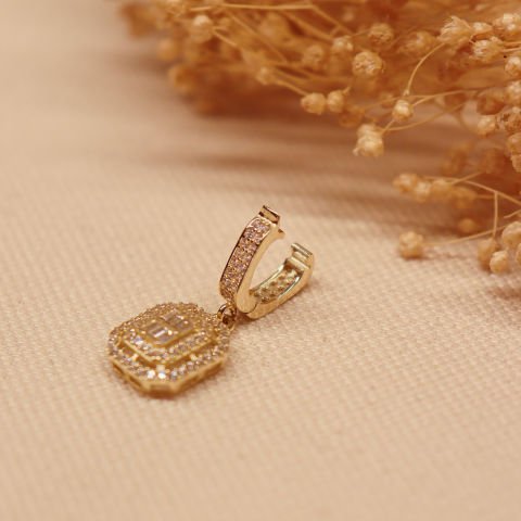 Charm Baget Modern Kolye Ucu