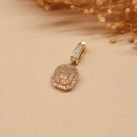 Charm Baget Modern Kolye Ucu