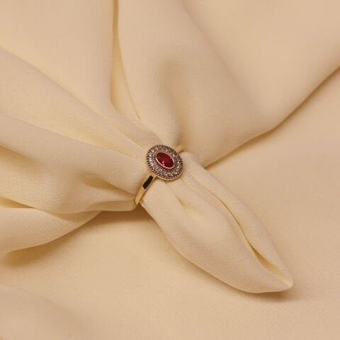 Yakut Liora Modern Yüzük