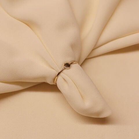 Altıgen Minimal Yüzük