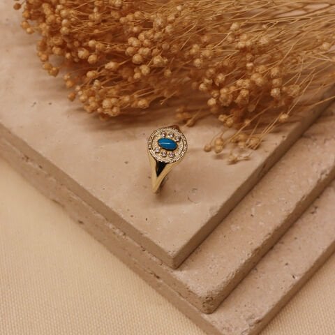 Firuze Modern Yüzük