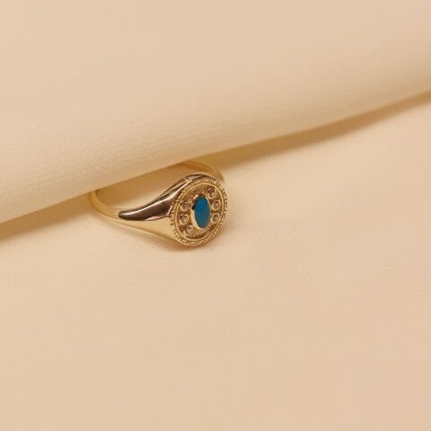 Firuze Modern Yüzük