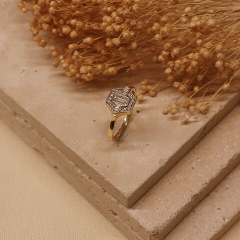 Baget Minimal Yüzük