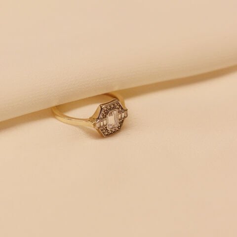 Baget Minimal Yüzük