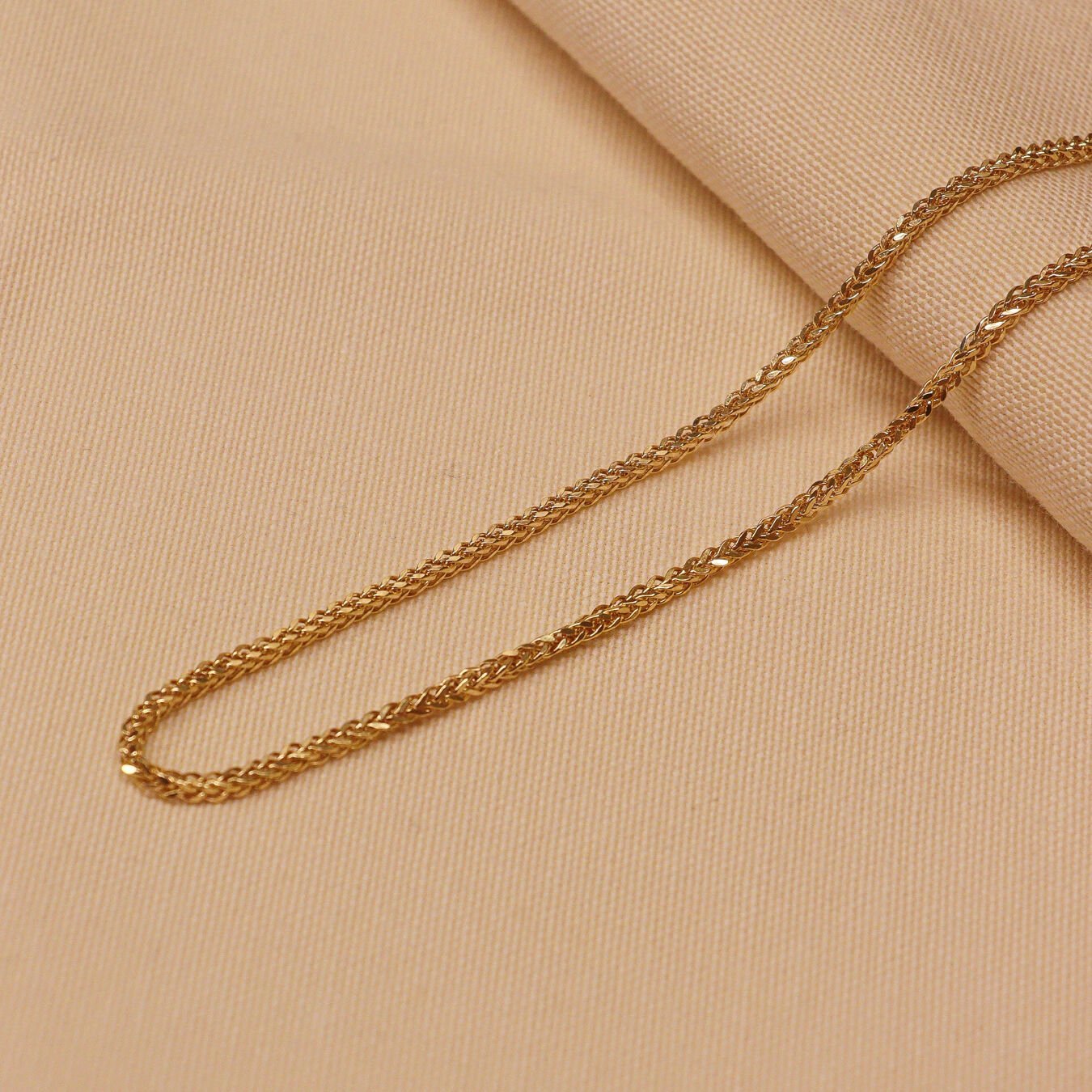 5 Mm Tilki Kuyruğu Modern Zincir