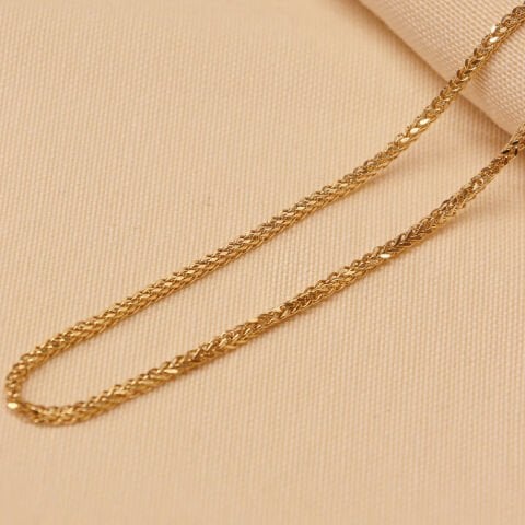 5 Mm Tilki Kuyruğu Modern Zincir