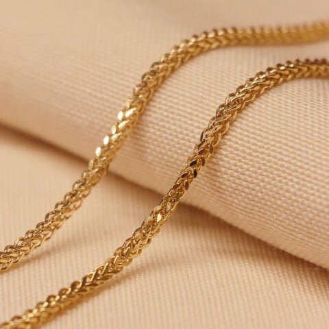 5 Mm Tilki Kuyruğu Modern Zincir