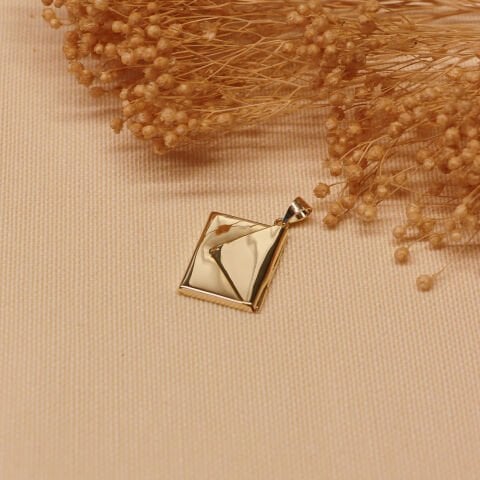 Kapaklı Mektup Modern Kolye Ucu