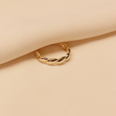 Sarma Burgu Minimal Yüzük